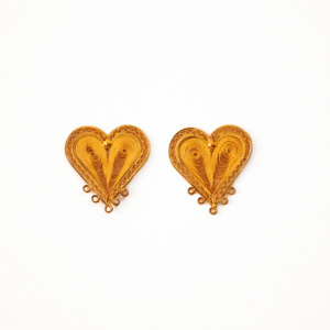 Corazones Aretes